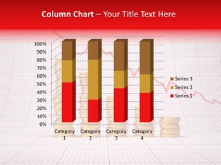 Financial Graphic Achievement PowerPoint Template