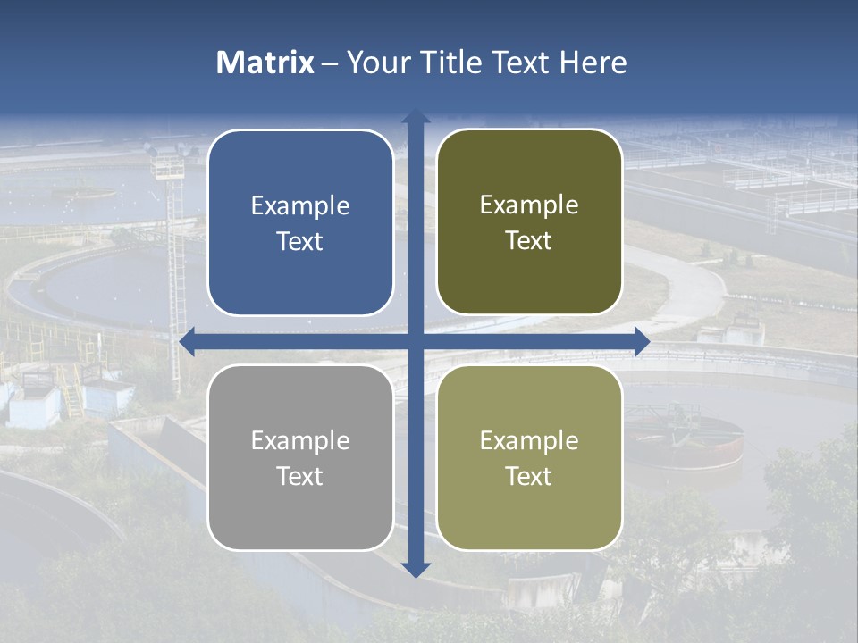 Treatment Flow Efficiency PowerPoint Template