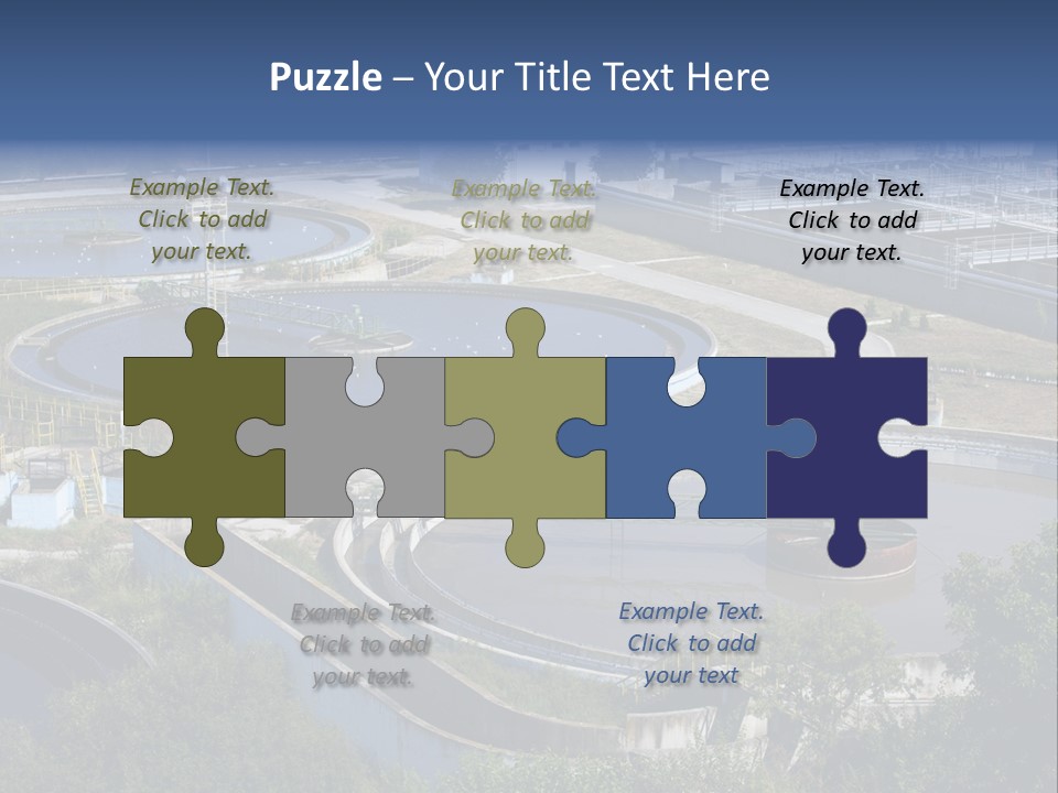 Treatment Flow Efficiency PowerPoint Template
