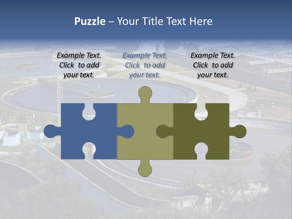 Treatment Flow Efficiency PowerPoint Template