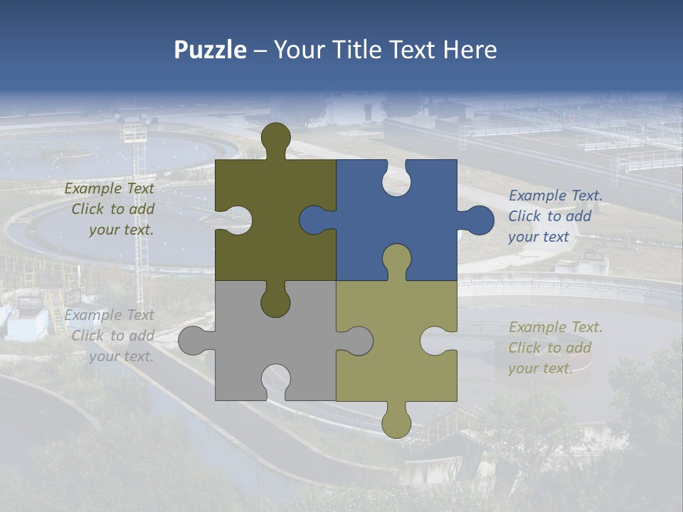 Treatment Flow Efficiency PowerPoint Template