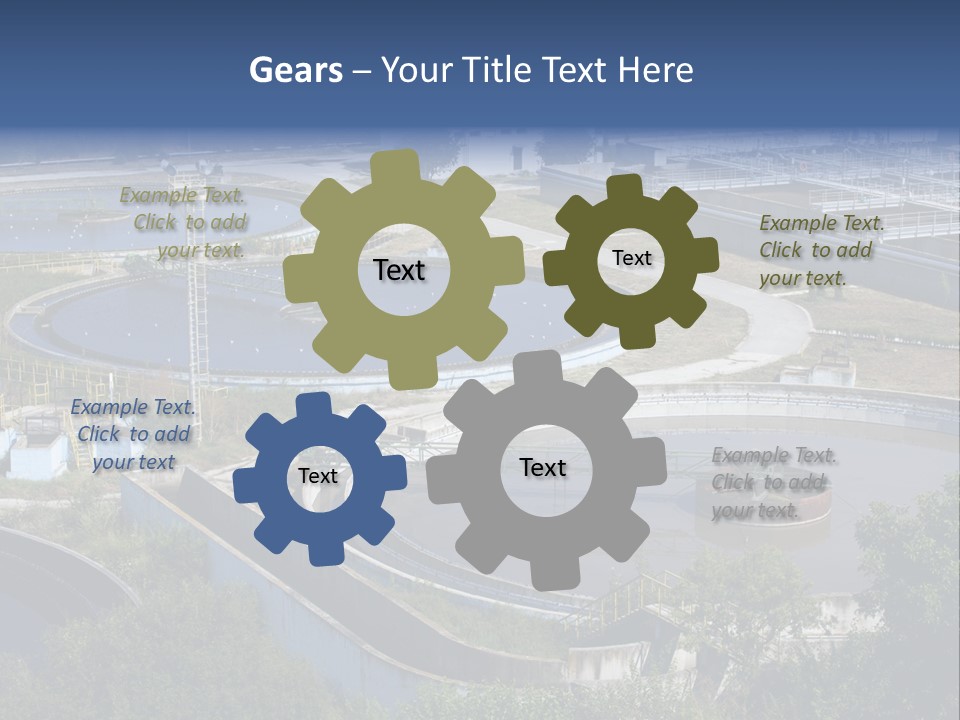 Treatment Flow Efficiency PowerPoint Template