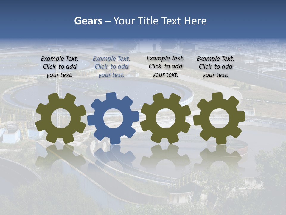 Treatment Flow Efficiency PowerPoint Template