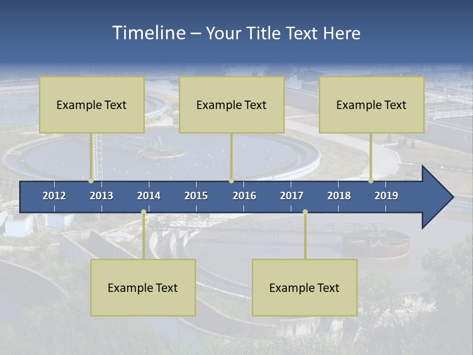 Treatment Flow Efficiency PowerPoint Template