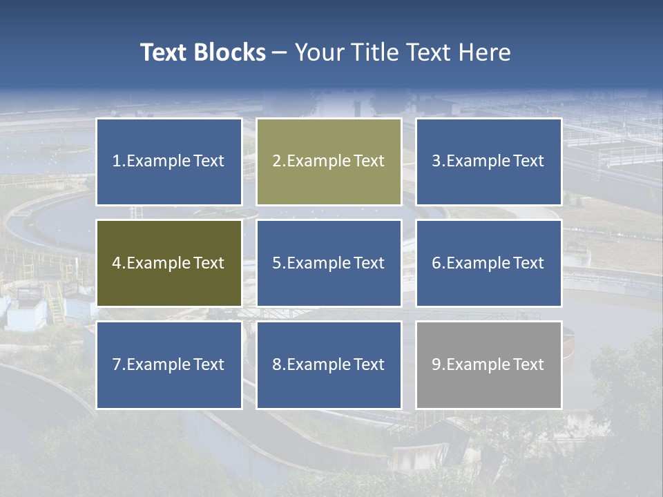 Treatment Flow Efficiency PowerPoint Template