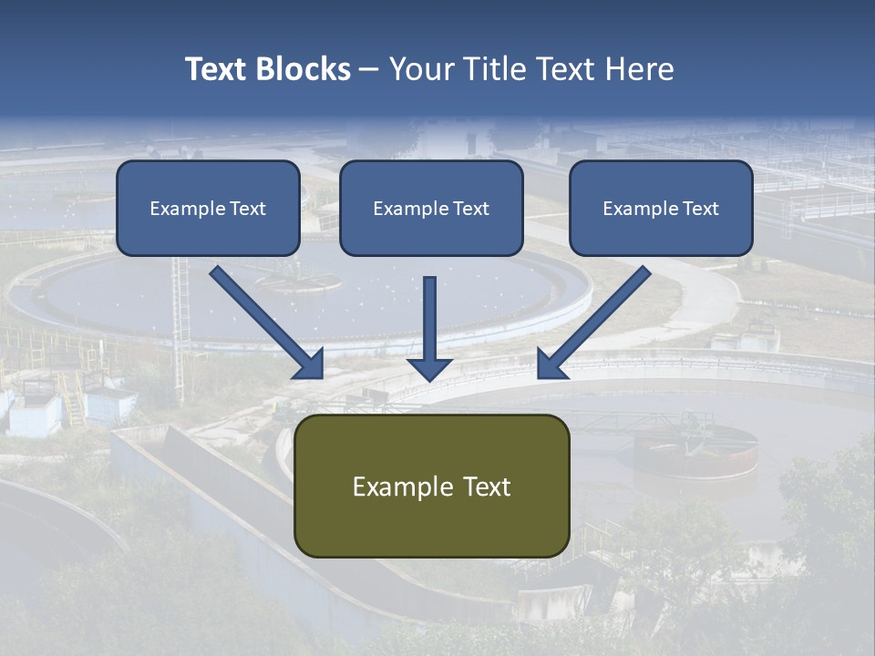 Treatment Flow Efficiency PowerPoint Template