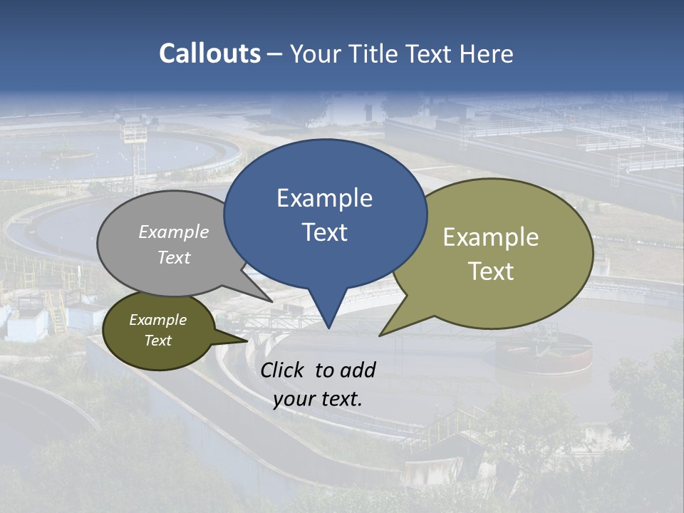Treatment Flow Efficiency PowerPoint Template