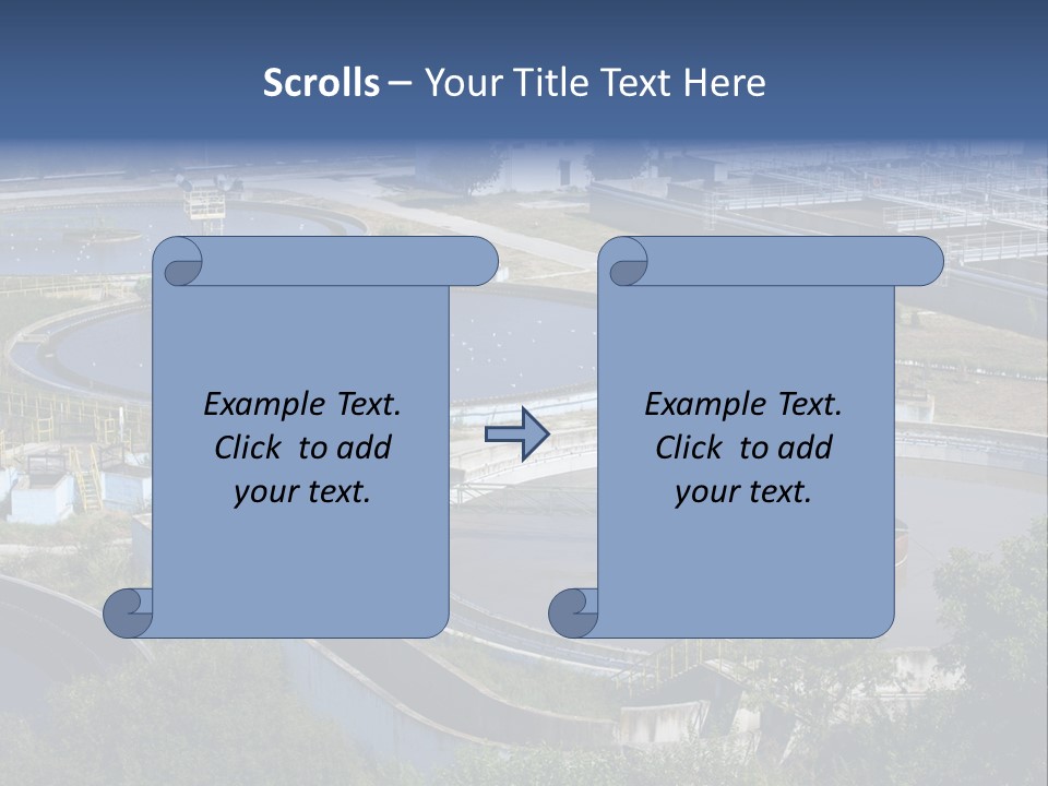 Treatment Flow Efficiency PowerPoint Template