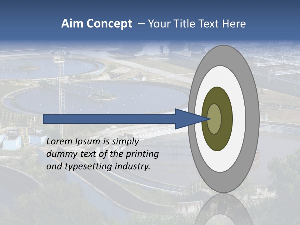Treatment Flow Efficiency PowerPoint Template