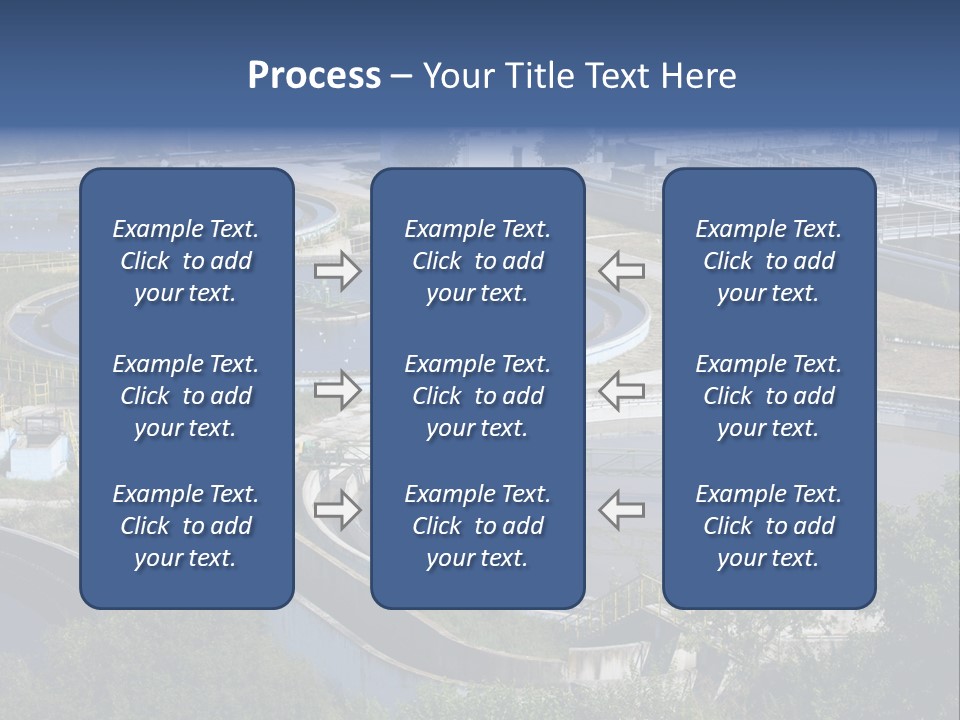 Treatment Flow Efficiency PowerPoint Template