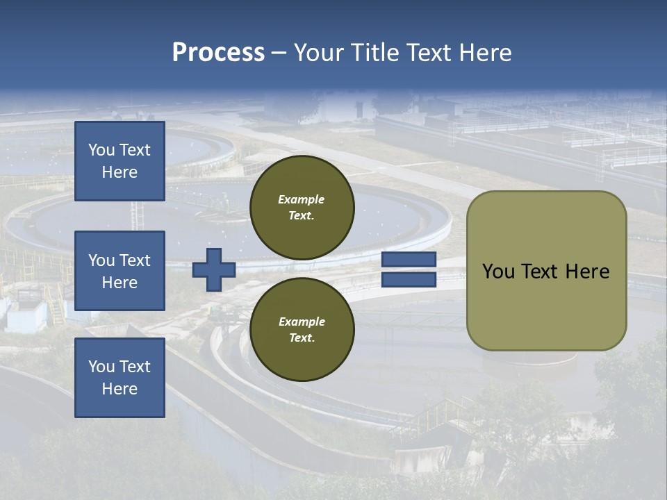 Treatment Flow Efficiency PowerPoint Template