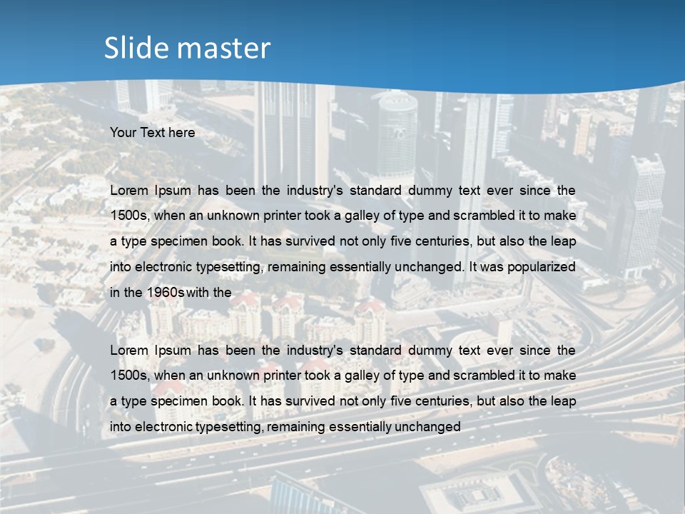 Architecture Design East PowerPoint Template