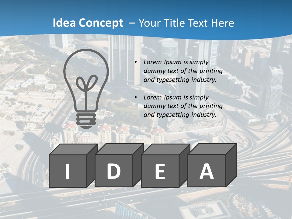 Architecture Design East PowerPoint Template