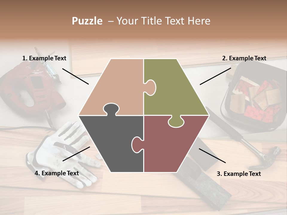 Laminated Inside Work PowerPoint Template