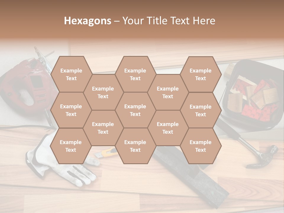 Laminated Inside Work PowerPoint Template