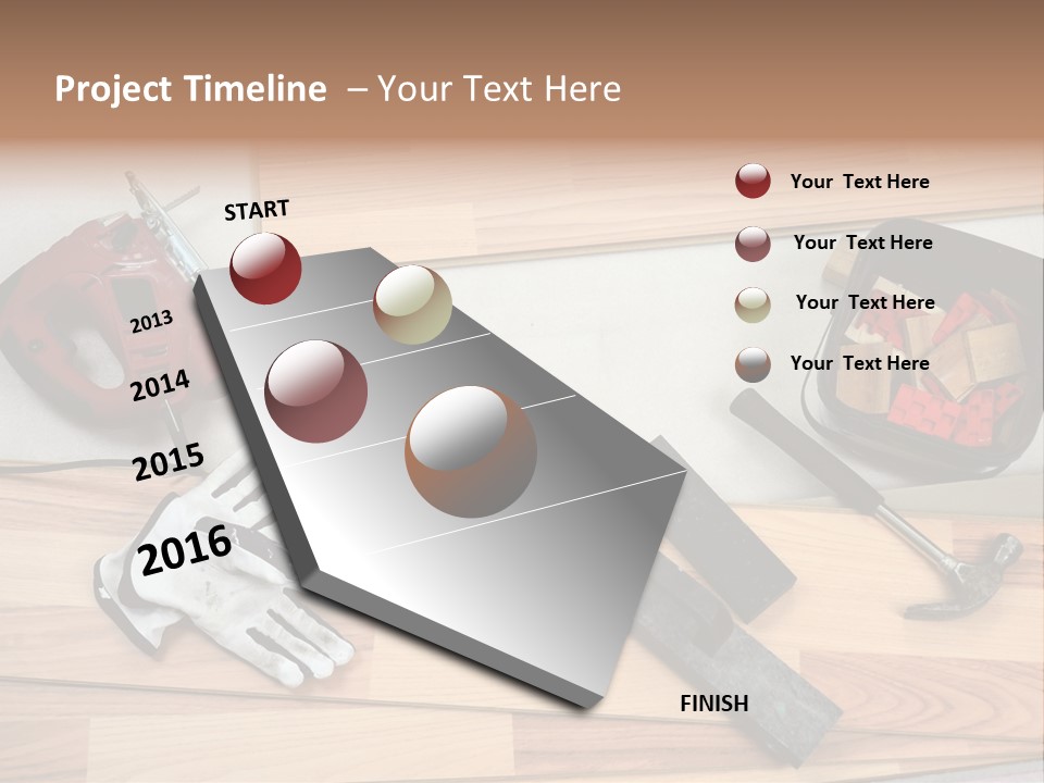 Laminated Inside Work PowerPoint Template
