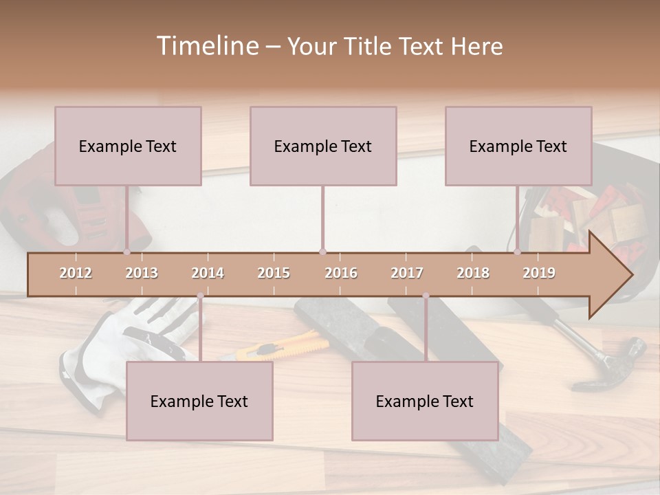 Laminated Inside Work PowerPoint Template