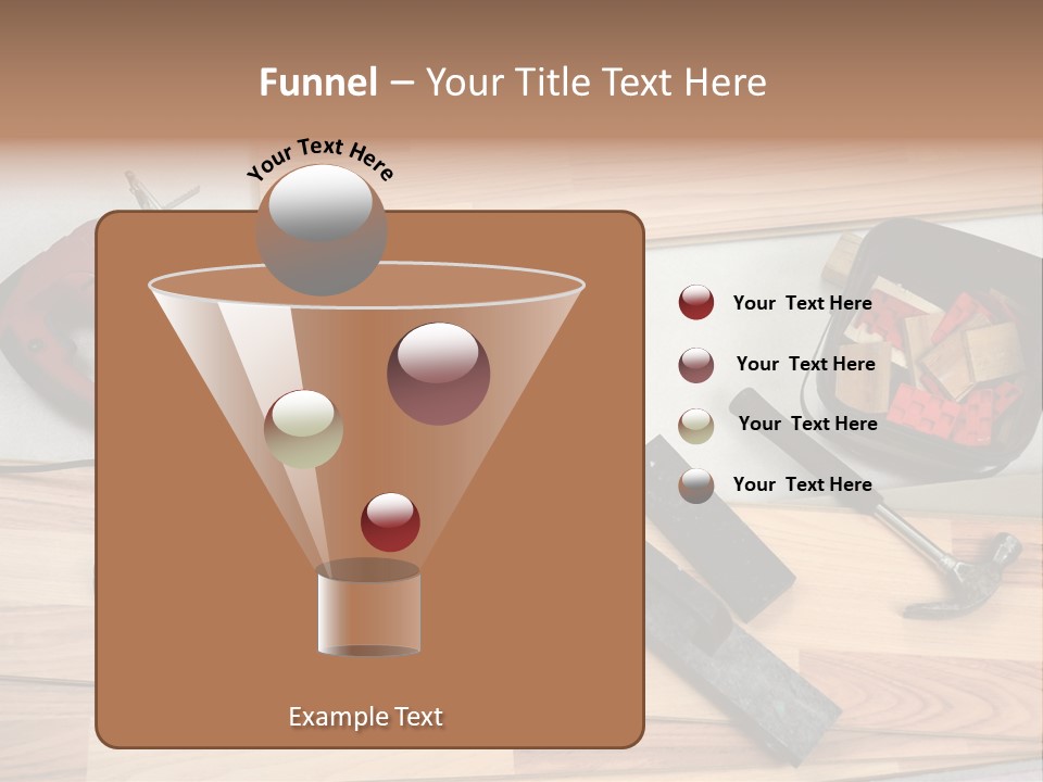 Laminated Inside Work PowerPoint Template