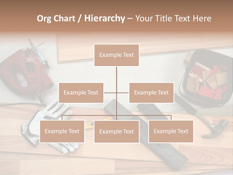Laminated Inside Work PowerPoint Template