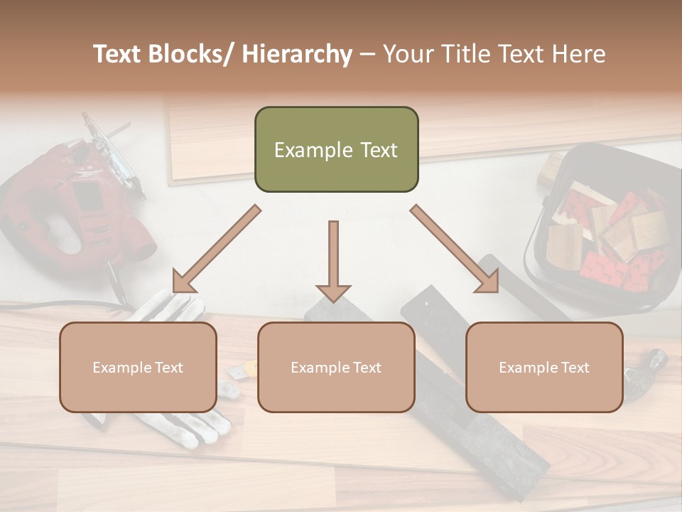 Laminated Inside Work PowerPoint Template