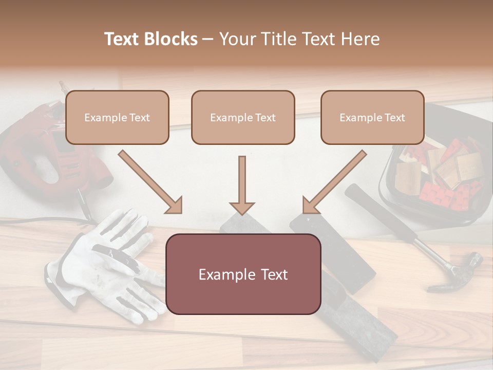 Laminated Inside Work PowerPoint Template