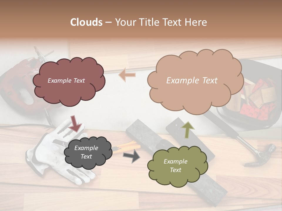 Laminated Inside Work PowerPoint Template