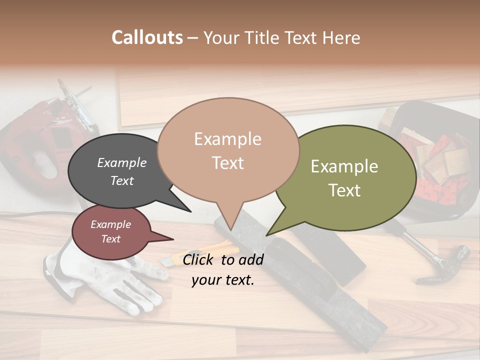 Laminated Inside Work PowerPoint Template