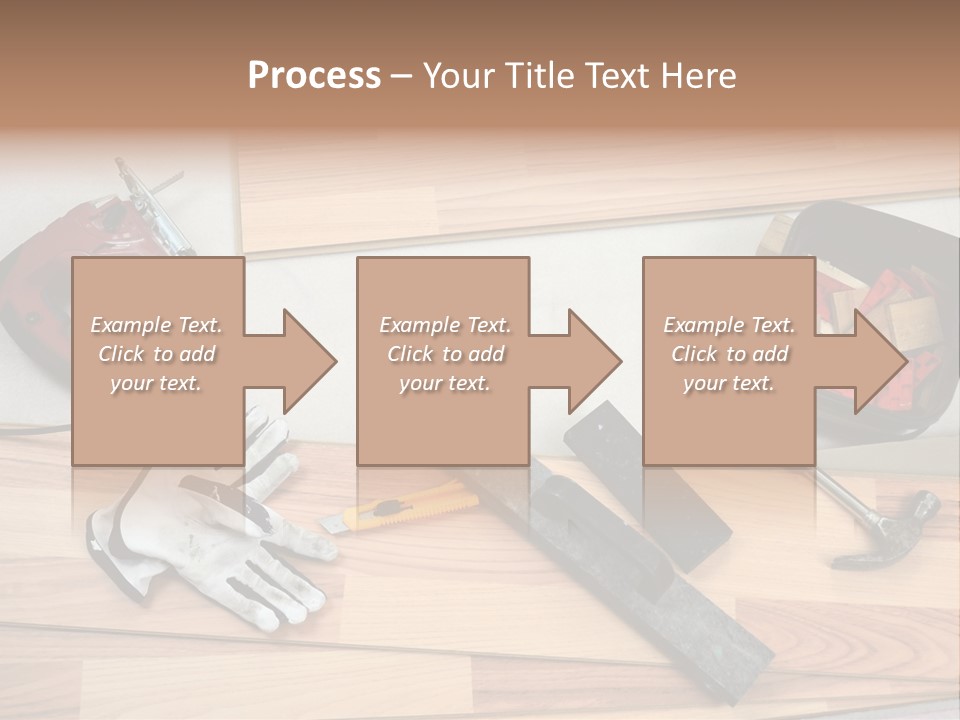 Laminated Inside Work PowerPoint Template