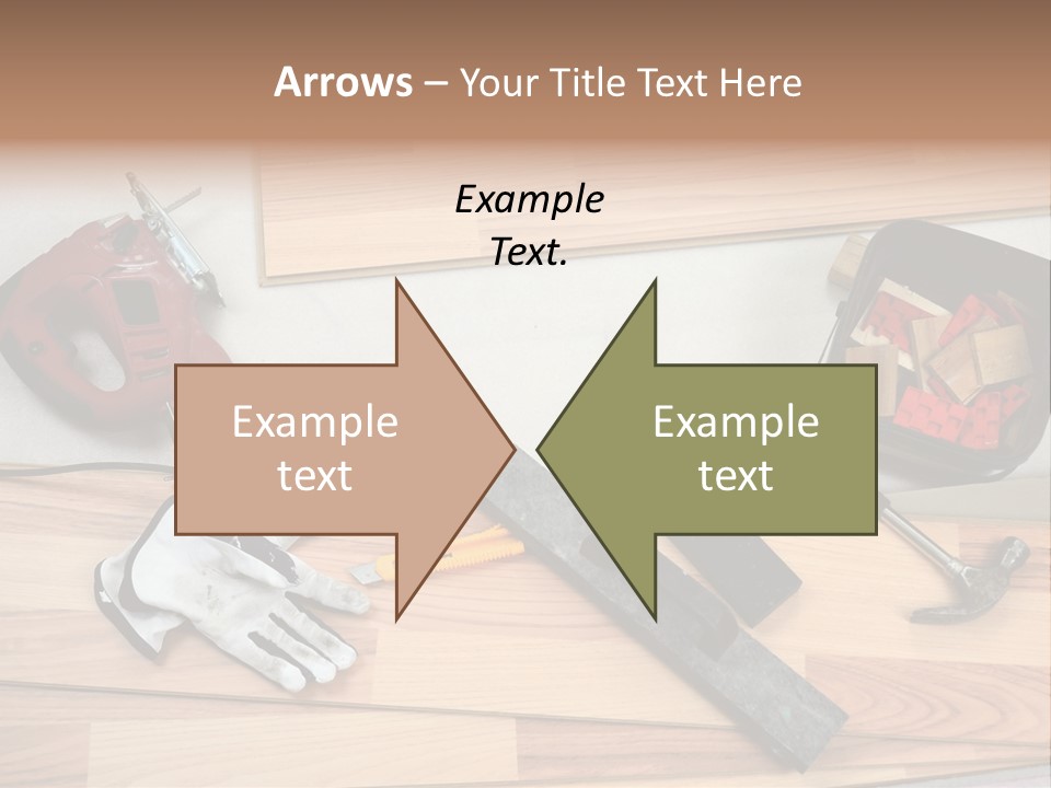 Laminated Inside Work PowerPoint Template