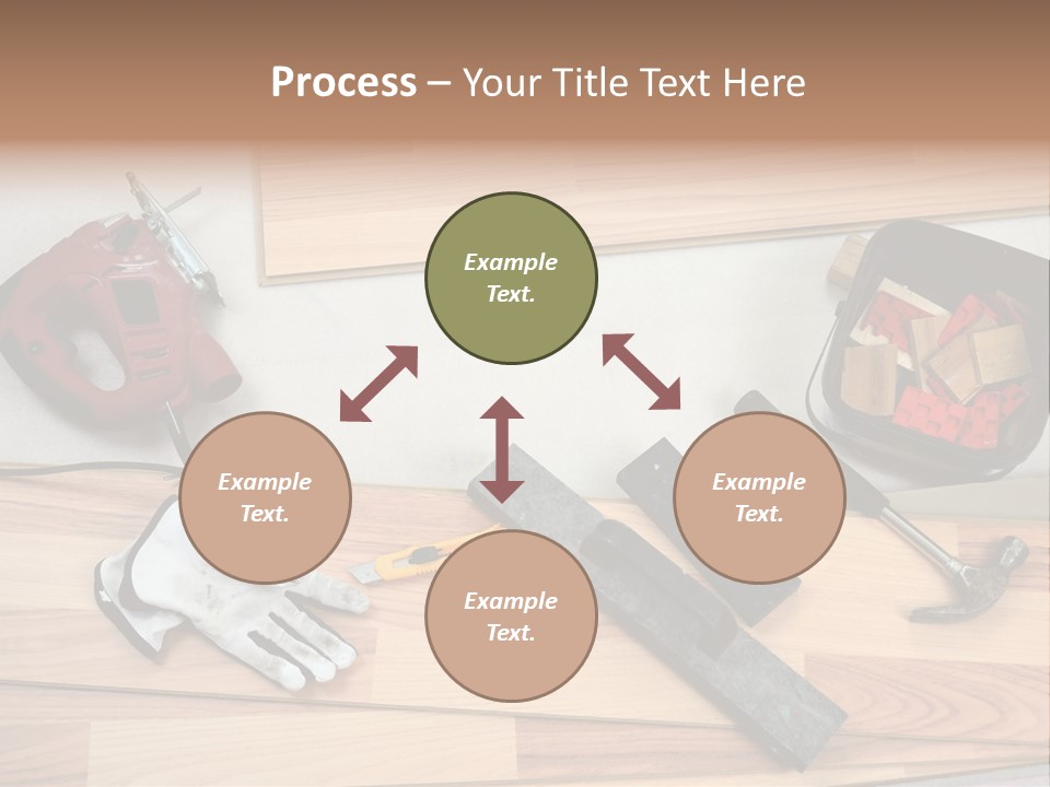 Laminated Inside Work PowerPoint Template