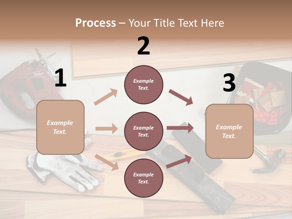 Laminated Inside Work PowerPoint Template
