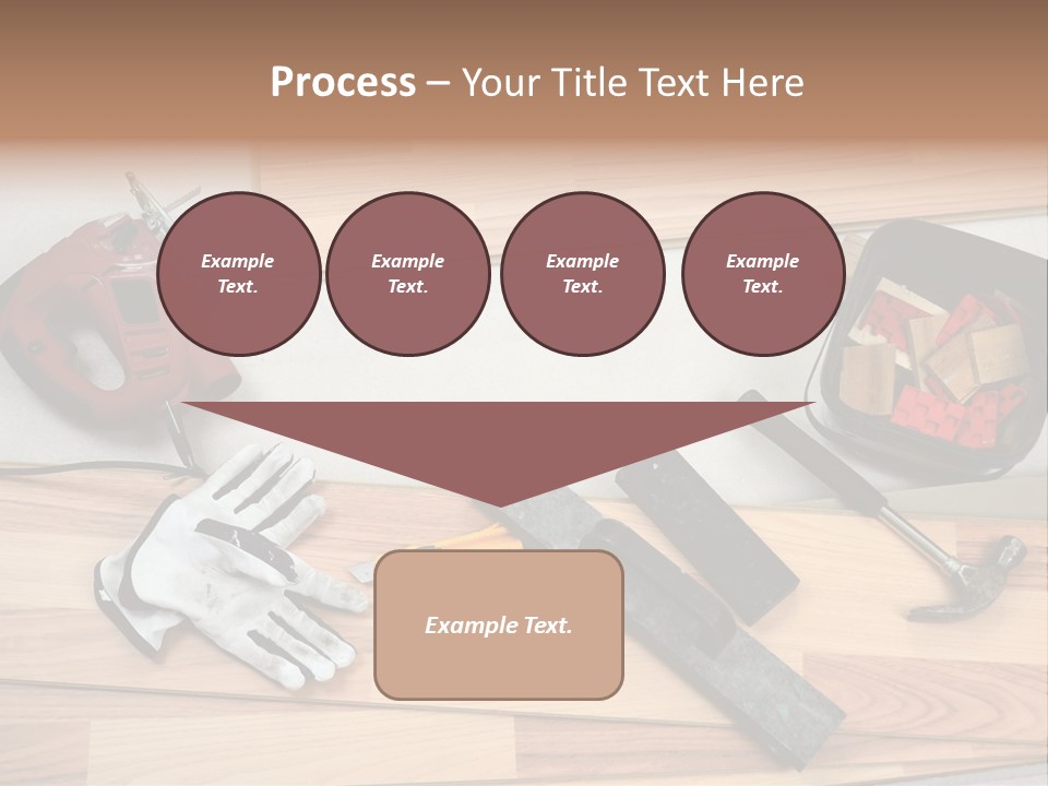 Laminated Inside Work PowerPoint Template