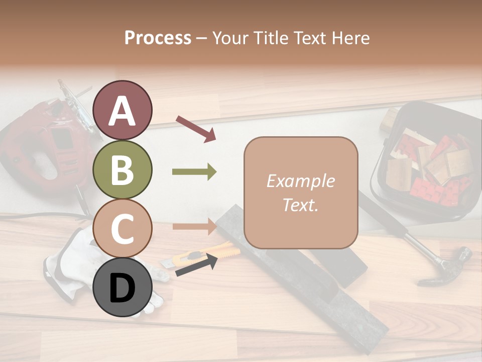 Laminated Inside Work PowerPoint Template