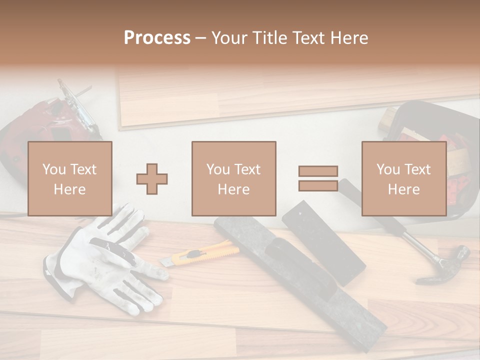 Laminated Inside Work PowerPoint Template