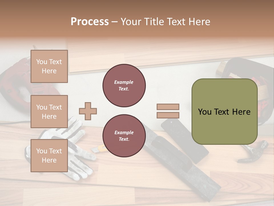 Laminated Inside Work PowerPoint Template