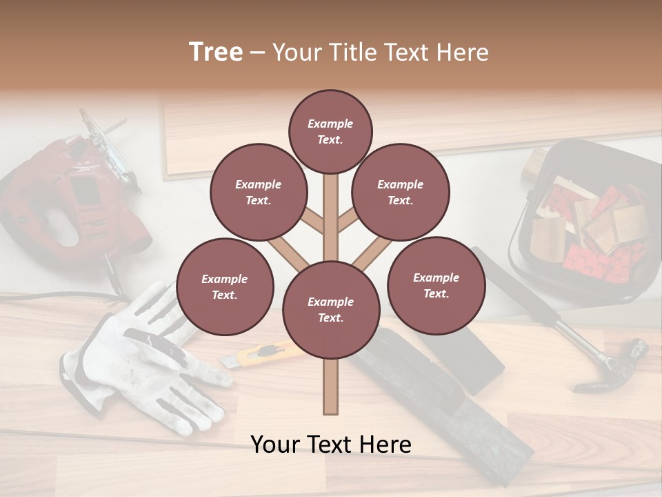 Laminated Inside Work PowerPoint Template