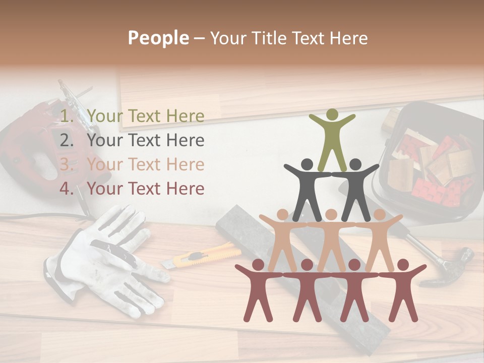 Laminated Inside Work PowerPoint Template