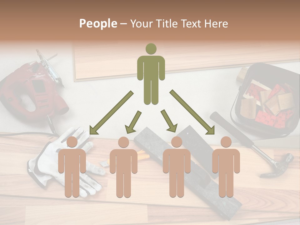 Laminated Inside Work PowerPoint Template