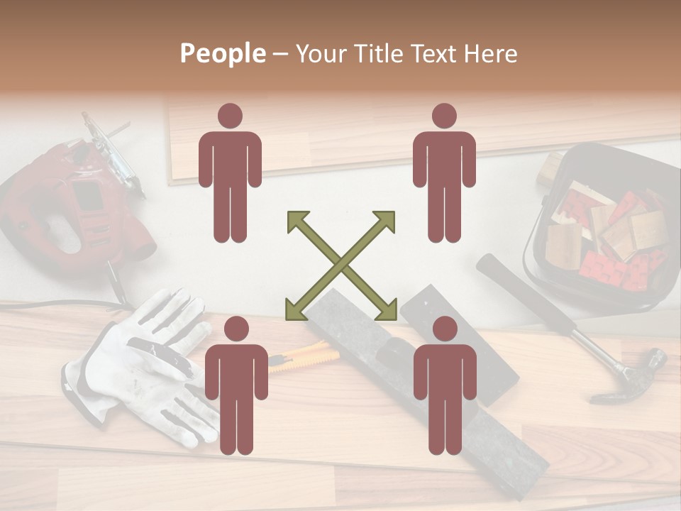 Laminated Inside Work PowerPoint Template