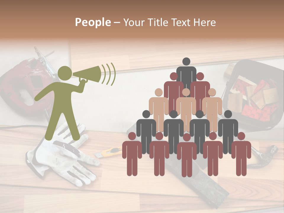 Laminated Inside Work PowerPoint Template