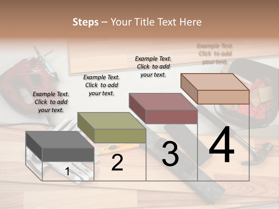 Laminated Inside Work PowerPoint Template