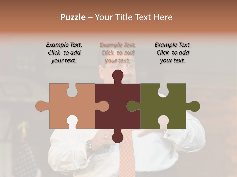 New Jersey Government Meeting Chris Christie PowerPoint Template