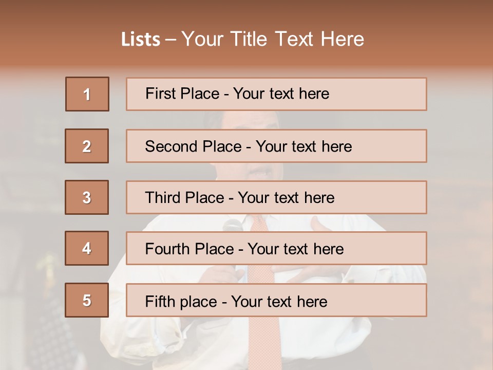 New Jersey Government Meeting Chris Christie PowerPoint Template