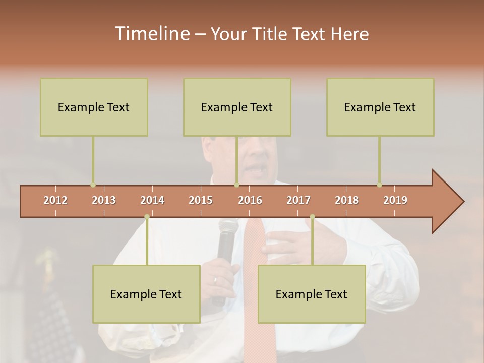 New Jersey Government Meeting Chris Christie PowerPoint Template