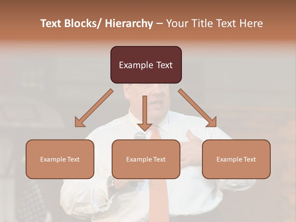 New Jersey Government Meeting Chris Christie PowerPoint Template