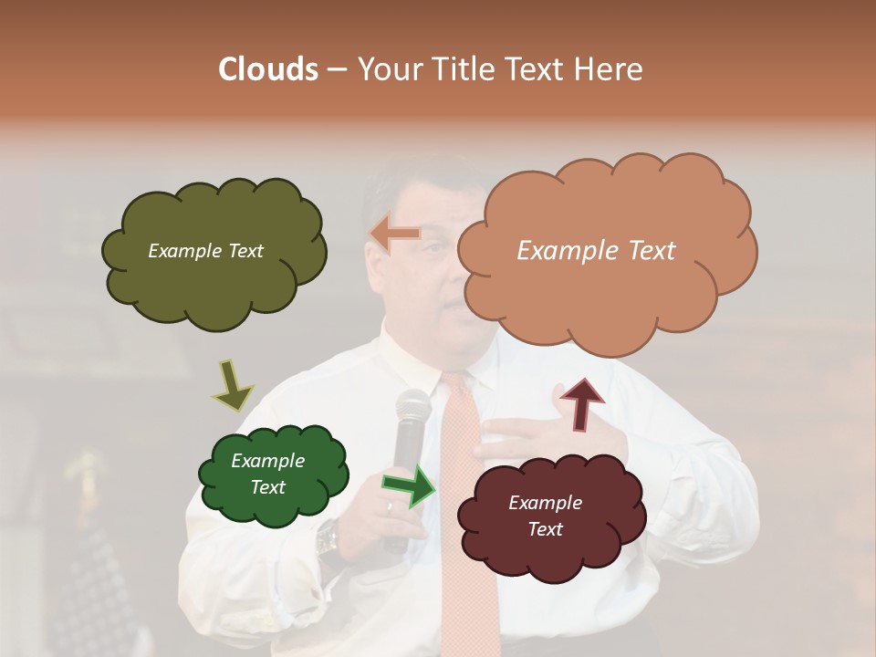 New Jersey Government Meeting Chris Christie PowerPoint Template