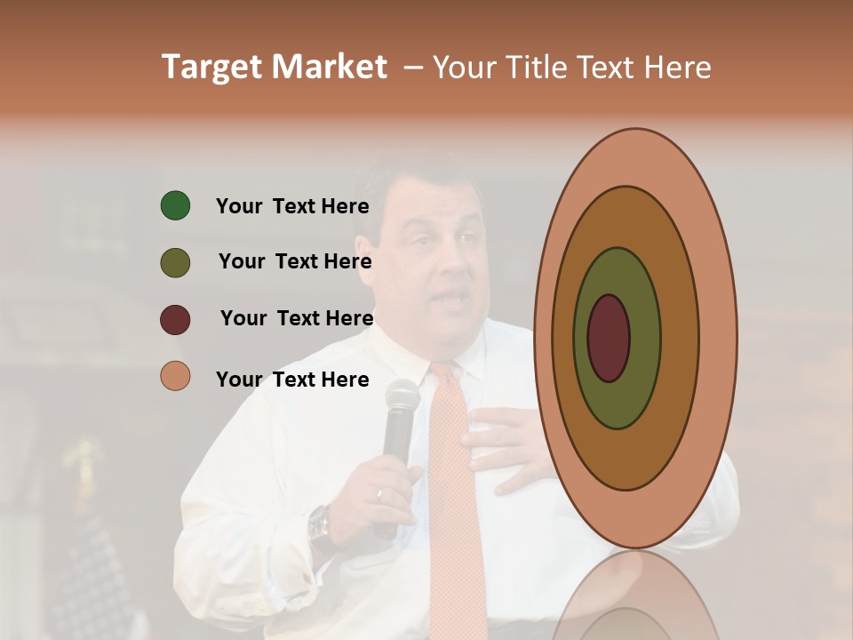 New Jersey Government Meeting Chris Christie PowerPoint Template