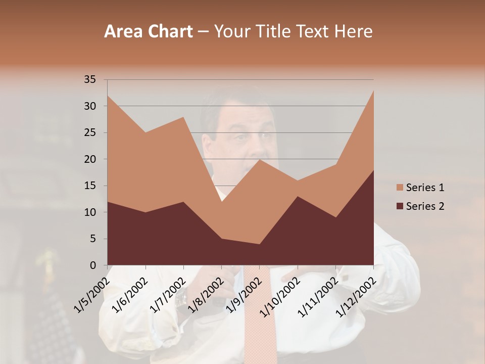 New Jersey Government Meeting Chris Christie PowerPoint Template