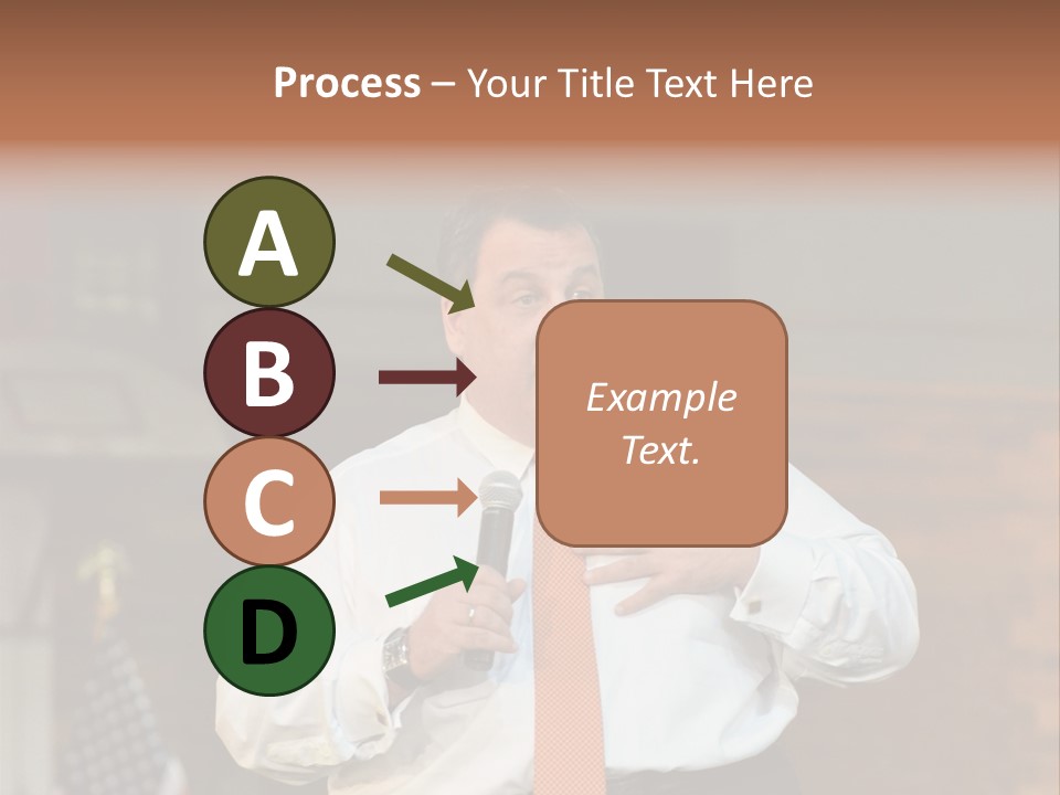 New Jersey Government Meeting Chris Christie PowerPoint Template