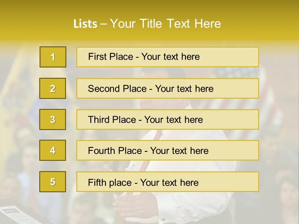Westfield New Jersey Theme PowerPoint Template